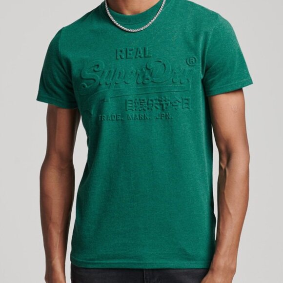 Superdry Men’s Embossed Logo T-shirt - Picture 1 of 4